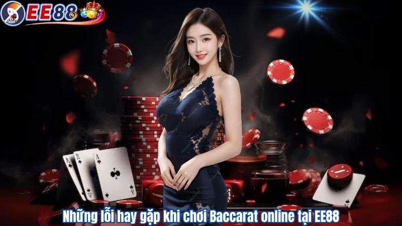 Những lỗi hay gặp khi chơi Baccarat online tại EE88